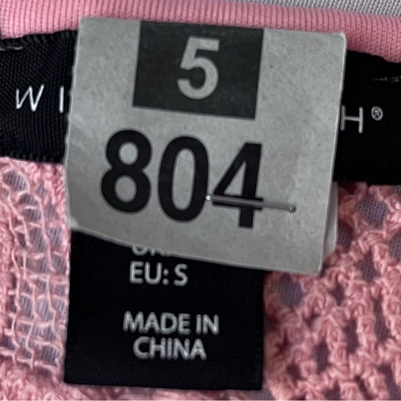 Crocheted Top in Peach Two Pieces Size S Willi Smith - Picture 7 of 9